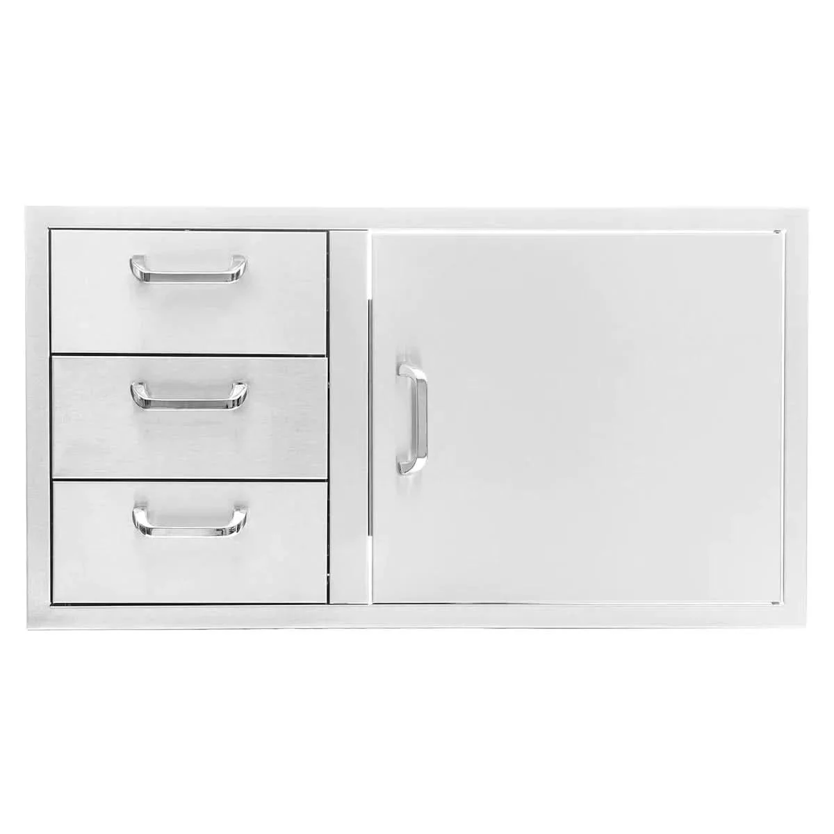PCM 260 Series 39 Inch Access Door & Double Drawer Combo (Reversible) - BBQ-260-DDC-39 - image 3