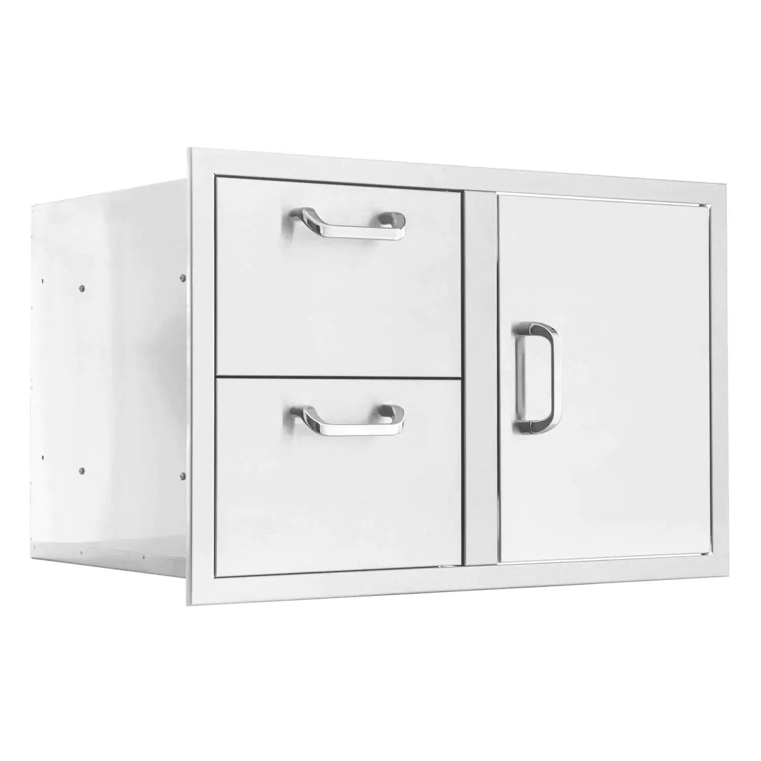 PCM 260 Series 32 Inch Access Door & Double Drawer Combo (Reversible) - BBQ-260-DDC - image 4