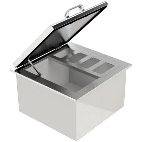 Eloquence 260 Series 25 Inch Drop In Ice Bin Cooler With Condiment Tray - Eloquence-260-DI