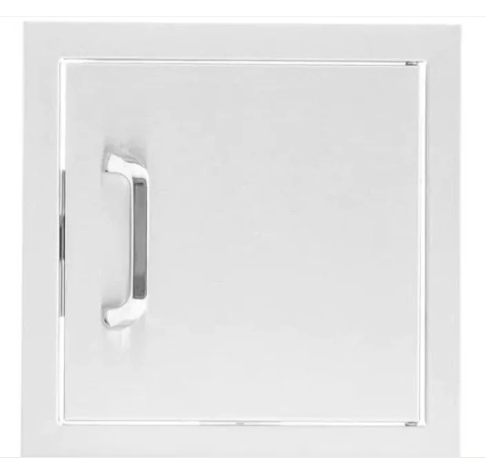 PCM BBQ-260-SH-12X12 Single Access Door with Single Drawer and Trash Bin - PCKG1-BBQ-260-SH-12X12 - image 2