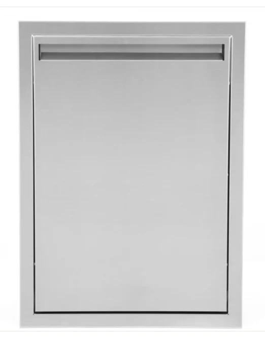 PCM BBQ-260-SH-12X12 Single Access Door with Single Drawer and Trash Bin - PCKG1-BBQ-260-SH-12X12 - image 4