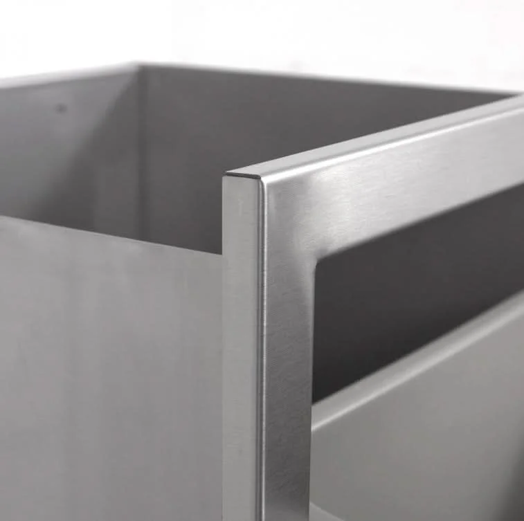 PCM 350 Series 20 Inch Roll Out Double Trash/Recycling Bin - BBQ-350-TREC-DRW - image 2