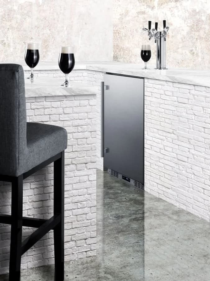 Summit 24 Wide Built-In Outdoor Commercial Beer Kegerator - BC74OSCOMTRIPLE - image 5