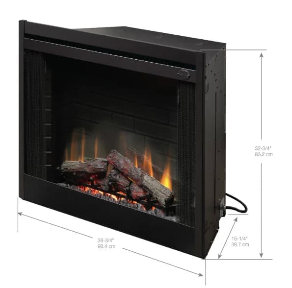 Dimplex 39-inch Deluxe Built In BF Series Electric Firebox- BF39DXP - image 2