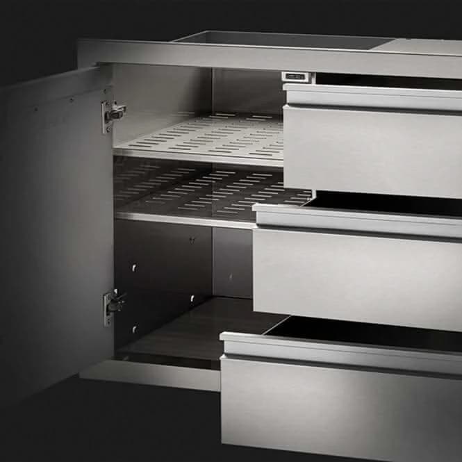 Napoleon 42 X 24 Large Single Door & Standard Drawer And Standard Drawer - BI-4224-1D2DR - image 2