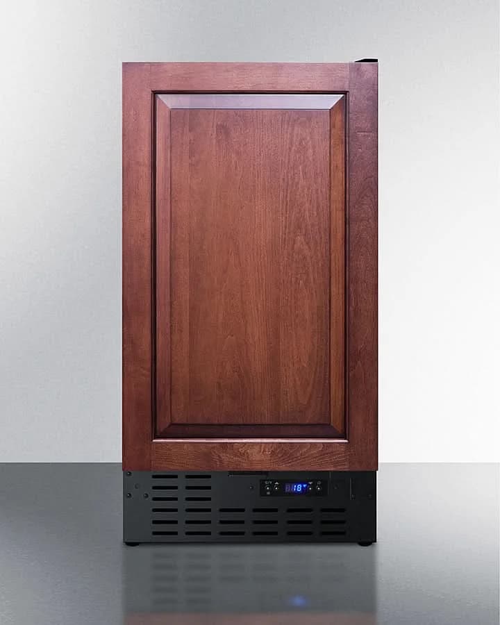Summit 18 8 lb. Drain-Free Icemaker (Panel Not Included) - BIM18IF