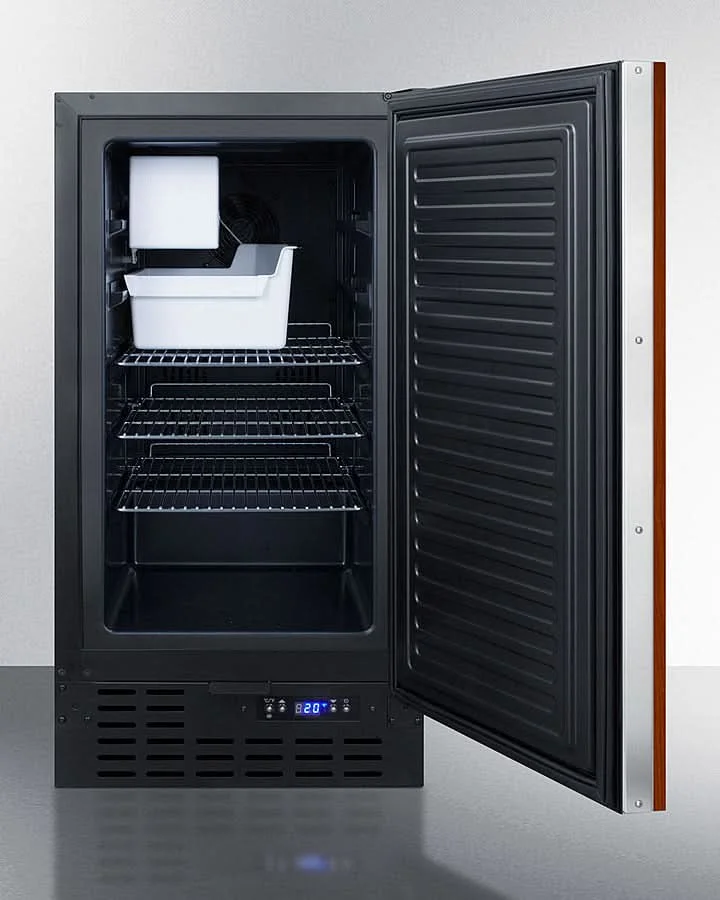 Summit 18 8 lb. Drain-Free Icemaker (Panel Not Included) - BIM18IF - image 3