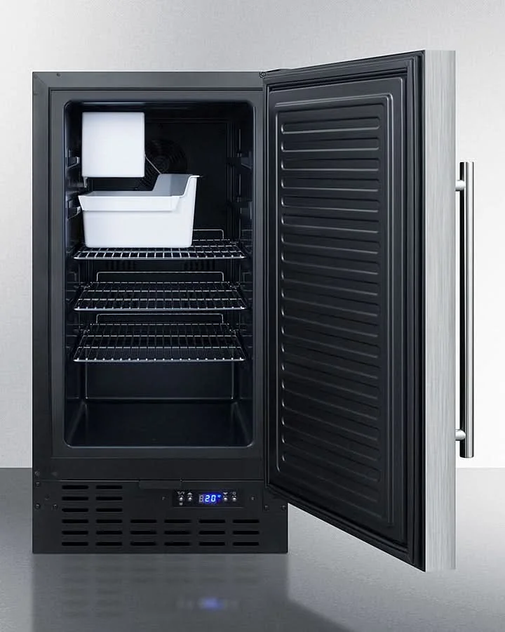 Summit 18 8 lb. Drain-Free Icemaker - BIM18SS - image 3
