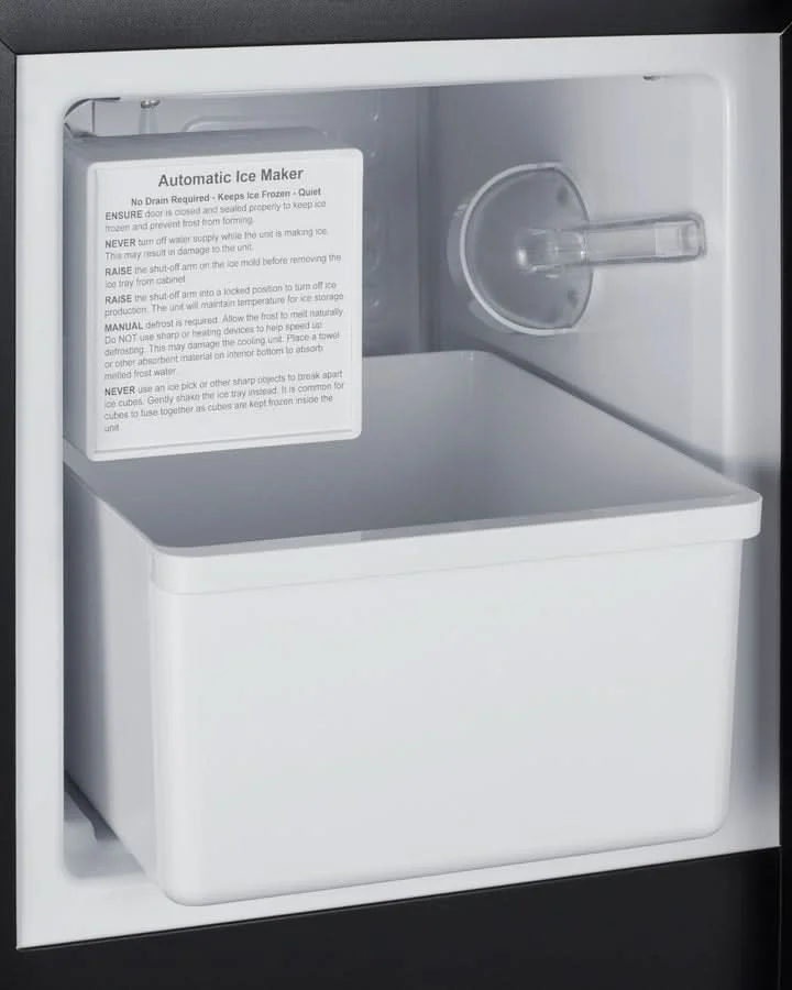 Summit 15 lb. Drain-Free built-in Icemaker Left Hand Door - BIM26LHD - image 3