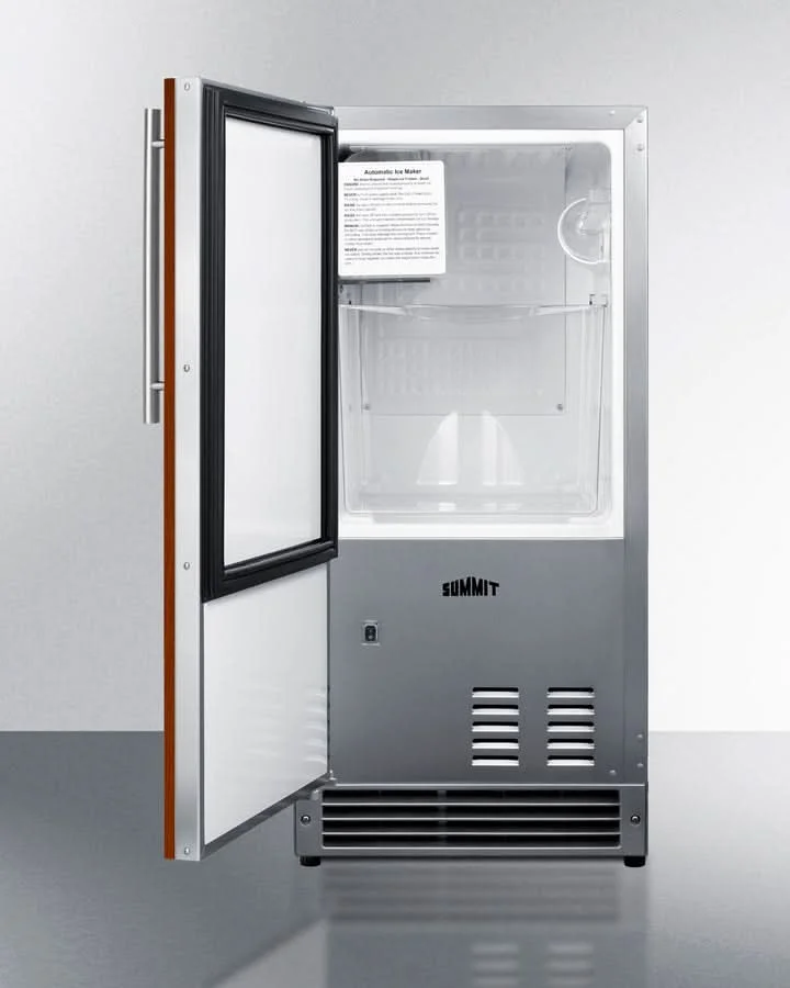 Summit 15 Wide 25 lb. Drain-Free Icemaker, ADA Compliant (Panel Not Included) Left Handle Door - BIM26H32IFLHD - image 4