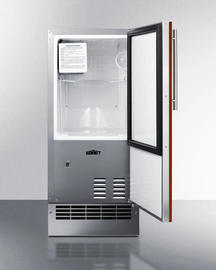 Summit 15 Wide 25 lb. Drain-Free Icemaker (Panel Not Included) - BIM26H34IF - image 4