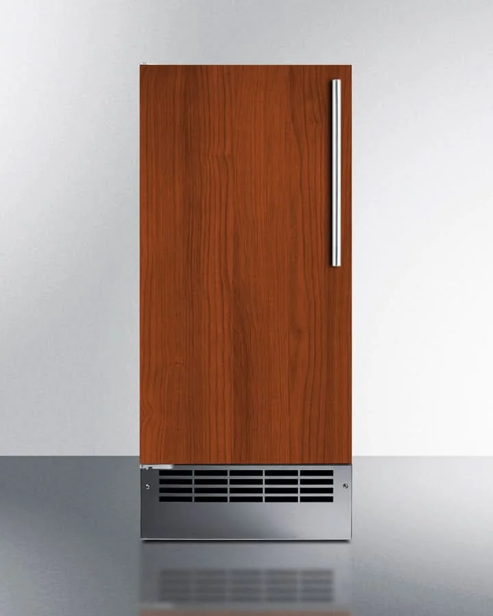 Summit 15 Wide 25 lb. Drain-Free Icemaker (Panel Not Included) - BIM26H34IFLHD - image 3