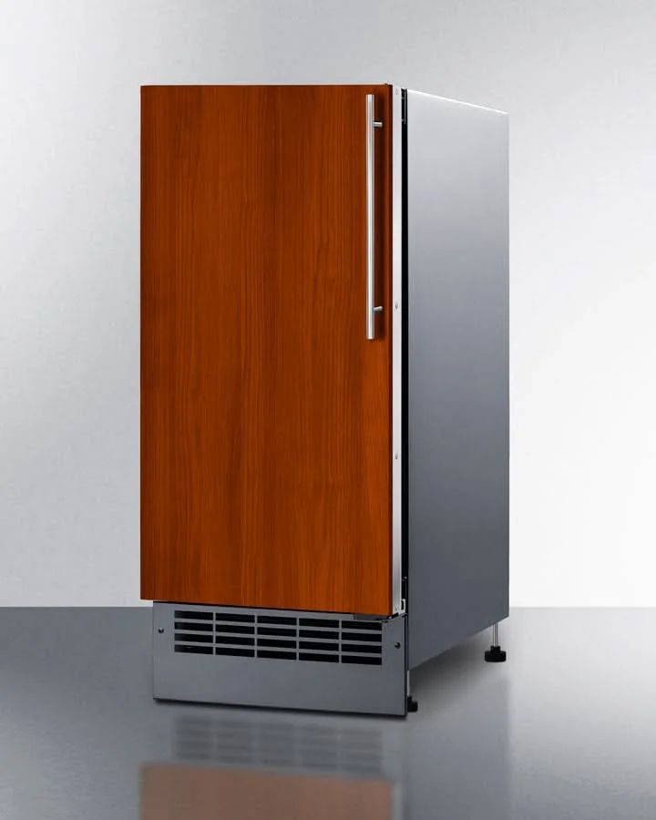 Summit 15 Wide 25 lb. Drain-Free Icemaker (Panel Not Included) - BIM26H34IFLHD - image 2