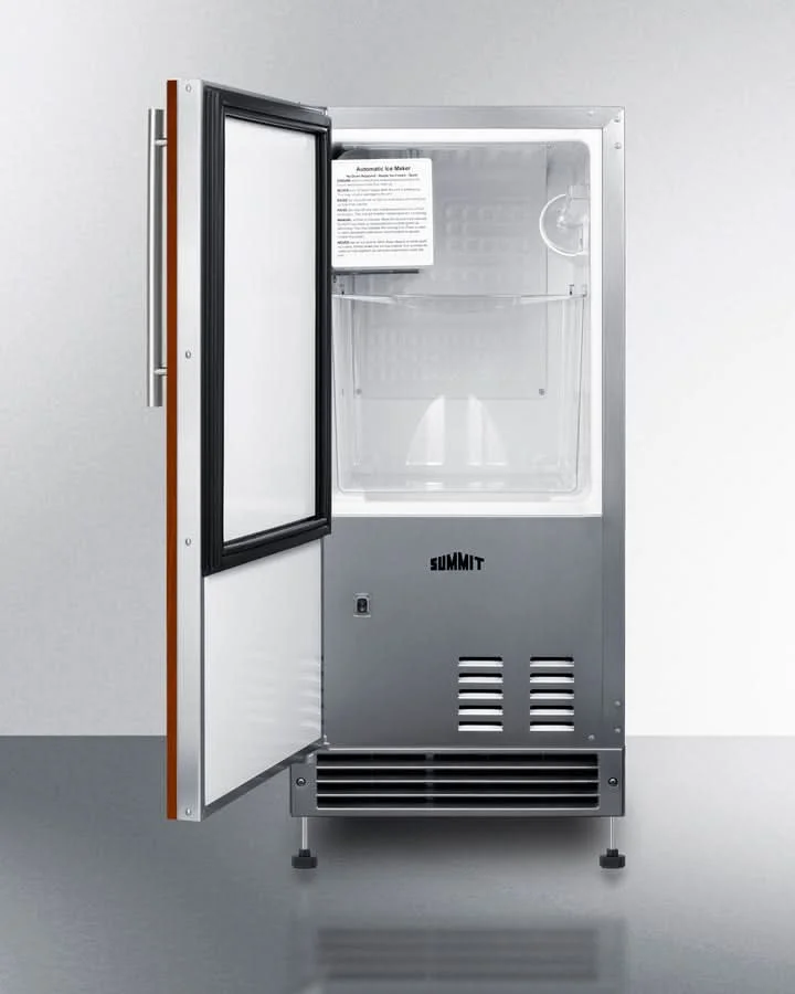 Summit 15 Wide 25 lb. Drain-Free Icemaker (Panel Not Included) - BIM26H34IFLHD - image 4