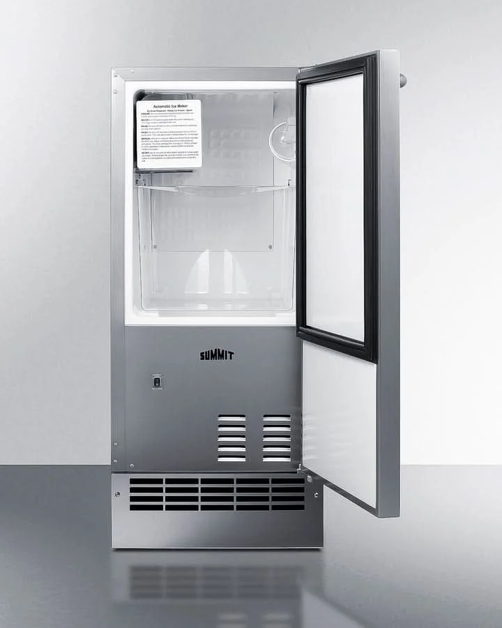Summit 25 lb. Drain-Free outdoor Icemaker - BIM271OS - image 3