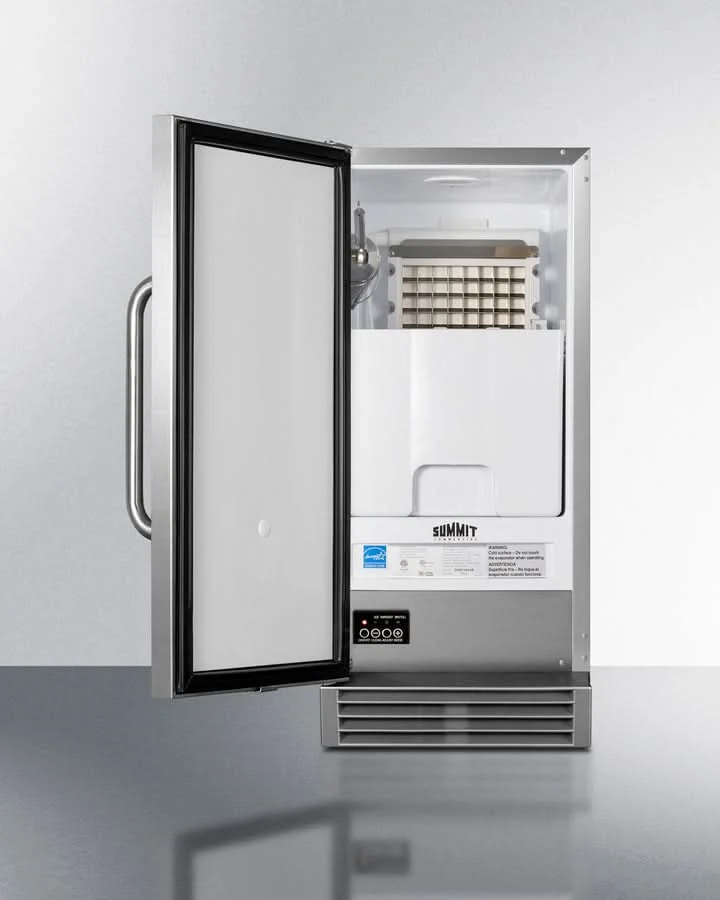 Summit 50 lb. ADA Compliant Commercial Icemaker in Stainless Steel 14.75 - BIM44GCSSADA - image 4