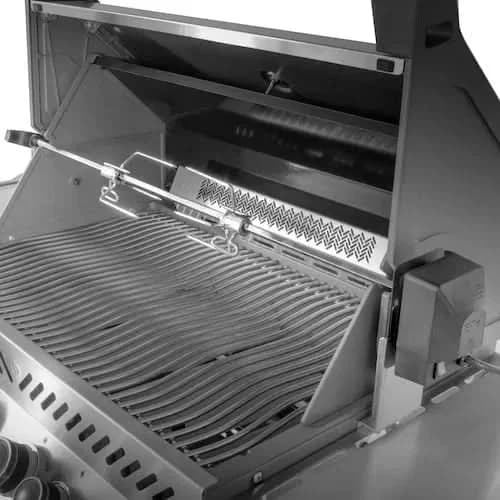Napoleon Prestige 500 RB - 32-Inch 4-Burner Built-In Grill with Infrared Rear Burner - Liquid Propane Gas - BIP500RBPSS-3 - image 2