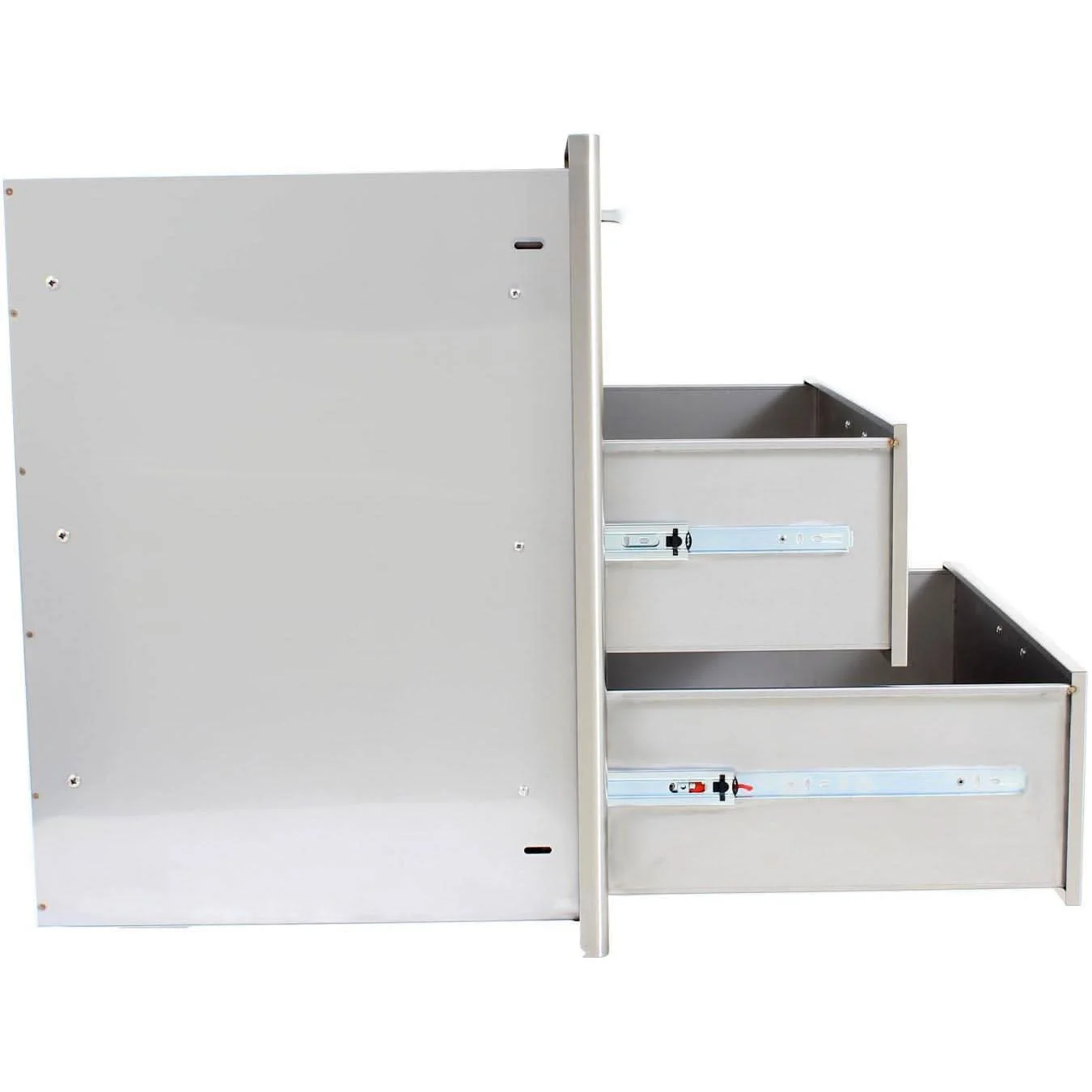 Blaze 30-Inch Stainless Steel Triple Access Drawer - BLZ-30W-3DRW-LT - image 3
