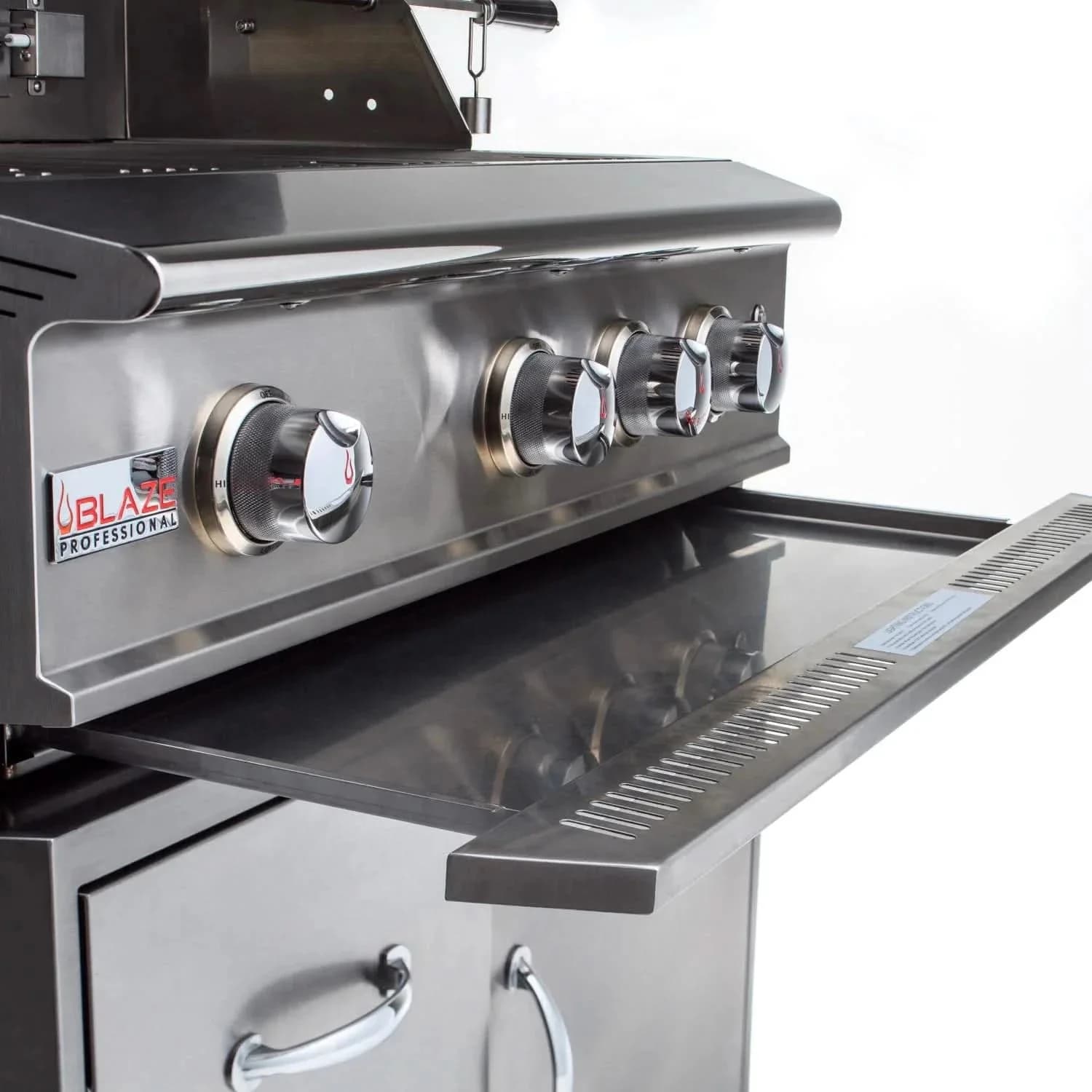Blaze Outdoor Standard Package Pro Lux 34-inch 3 Burner Grill with Cover, Stainless Steel Door and Infrared Burner NG - image 8