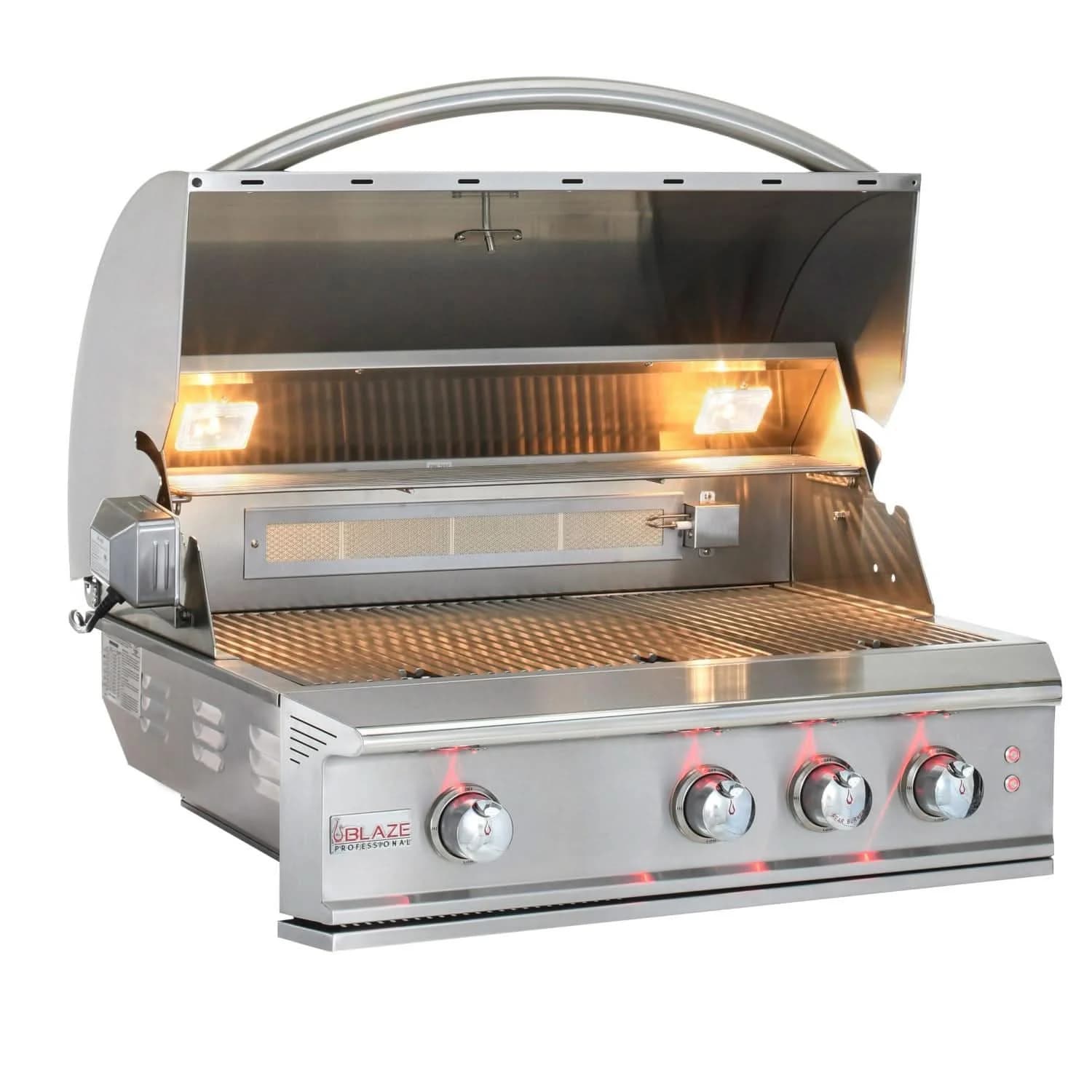 Blaze Professional LUX - 34-Inch 3-Burner Built-In Grill - Natural Gas with Rear Infrared Burner - BLZ-3PRO-NG - image 2