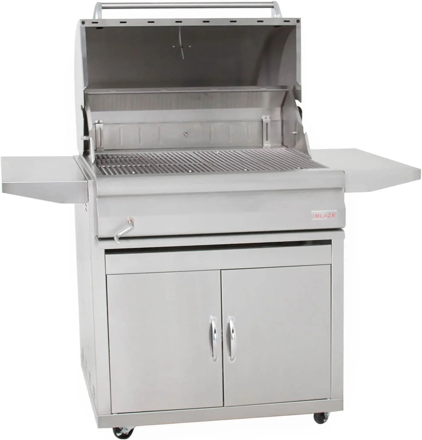 Blaze 32-Inch Stainless Steel Charcoal Grill With Adjustable Charcoal Tray - BLZ-4-CHAR + BLZ-4-CART-SC - image 2