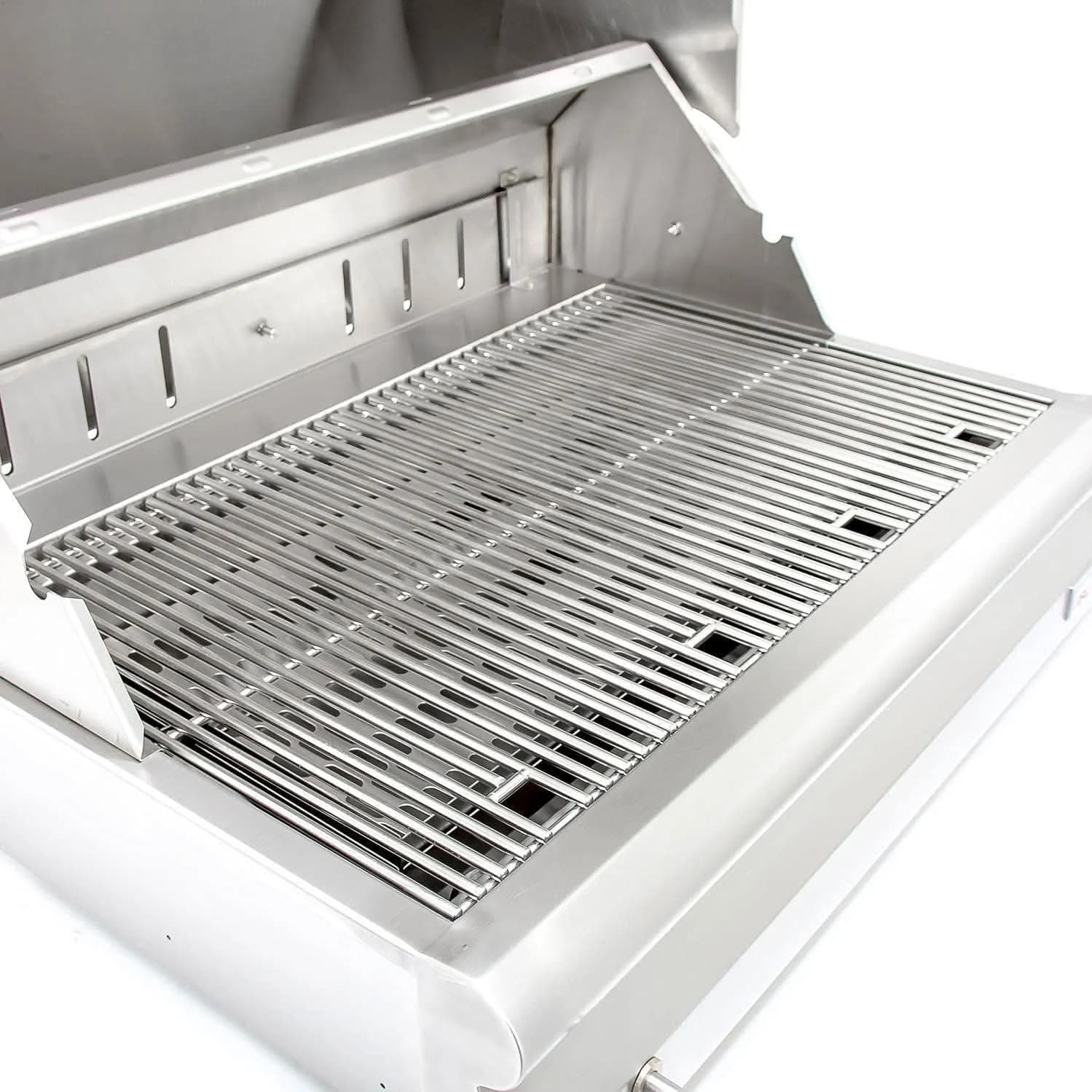 Blaze 32-Inch Stainless Steel Charcoal Grill With Adjustable Charcoal Tray - BLZ-4-CHAR + BLZ-4-CART-SC - image 4