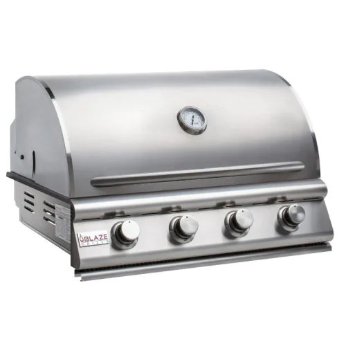 Blaze Outdoor Standard Package Prelude 32-inch 4 Burner Grill with Cover, Stainless Steel Access Door and Refrigerator LP - image 2