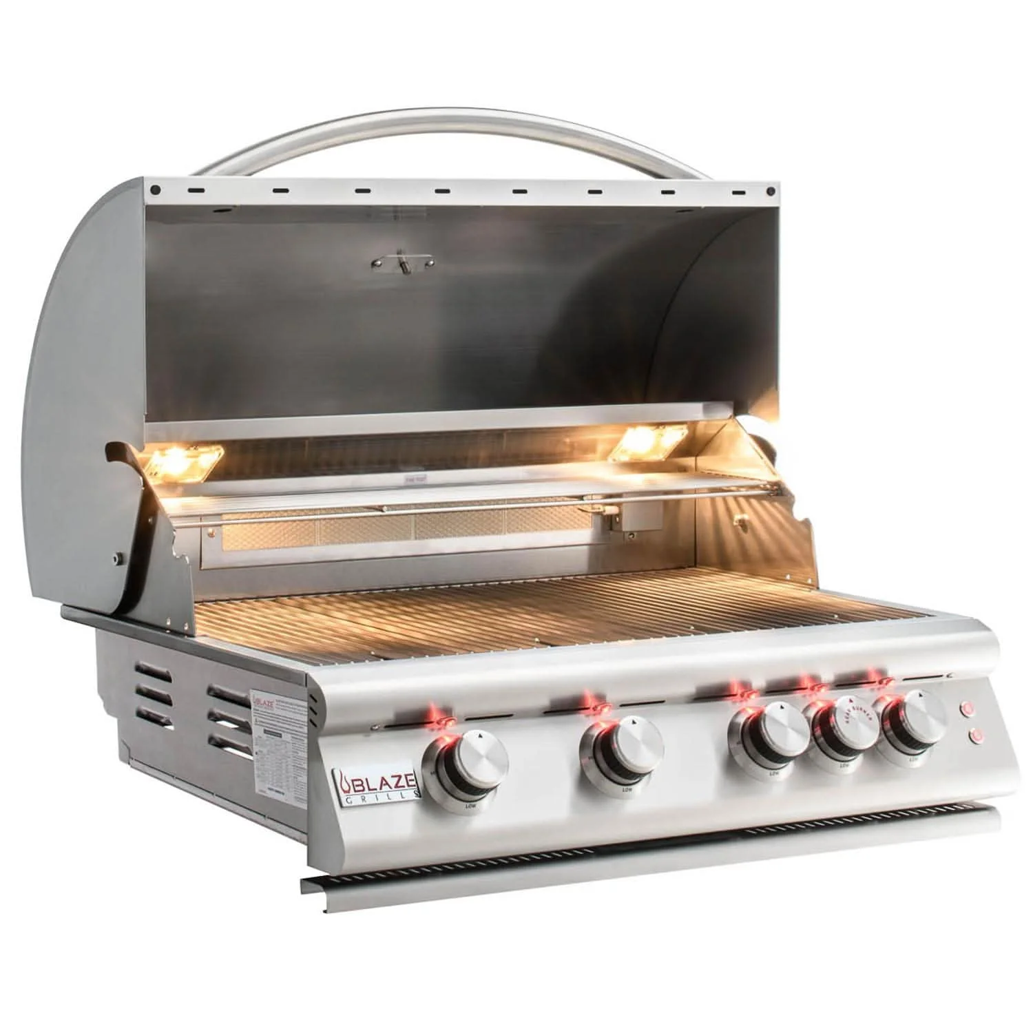 Blaze Premium LTE - 32-Inch 4-Burner Built-In Grill - Natural Gas with Grill Lights - BLZ-4LTE2MG-NG - image 12