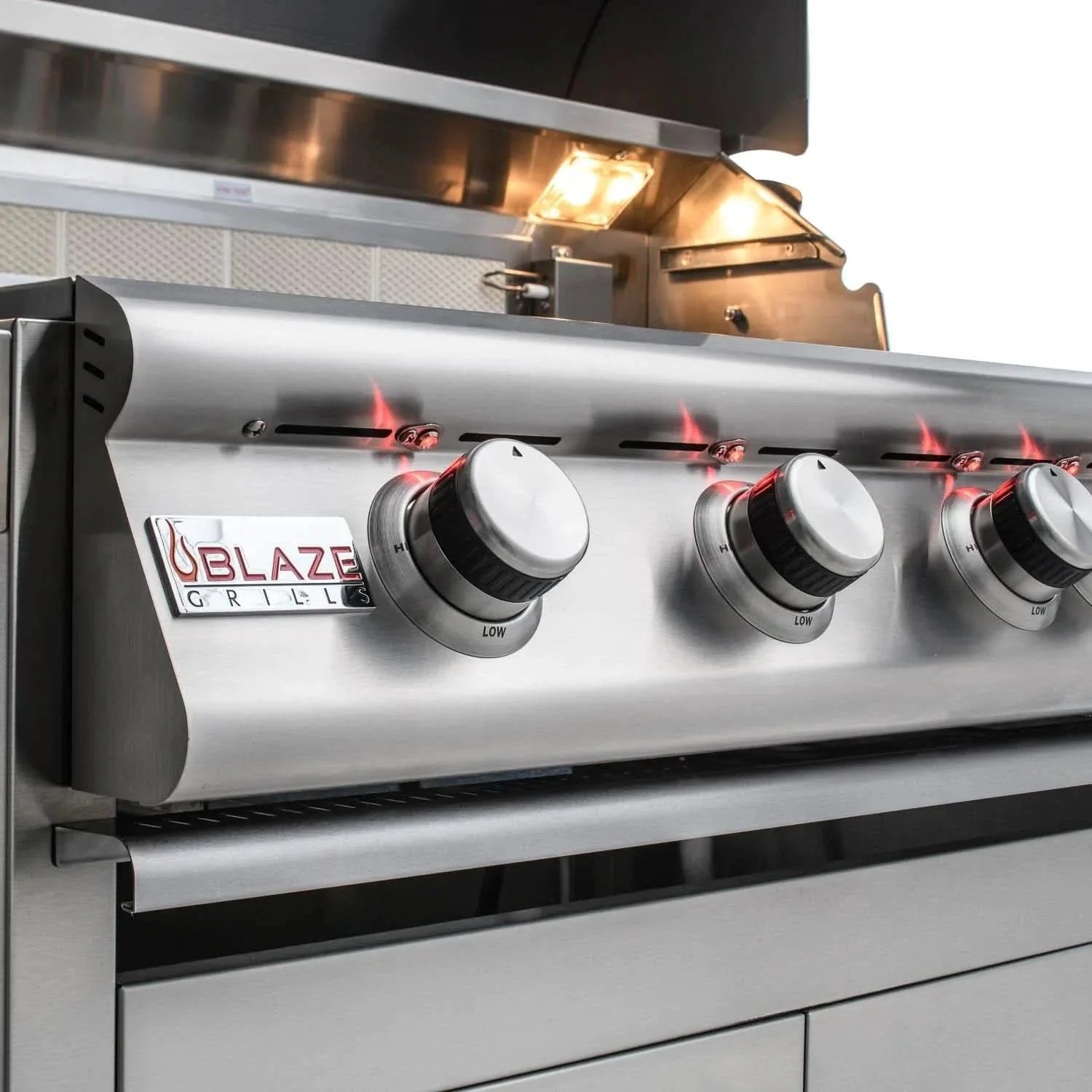 Blaze Outdoor Basic Package LTE 40-inch 5 Burner Grill with Stainless Steel Access door and double side burner NG - image 5