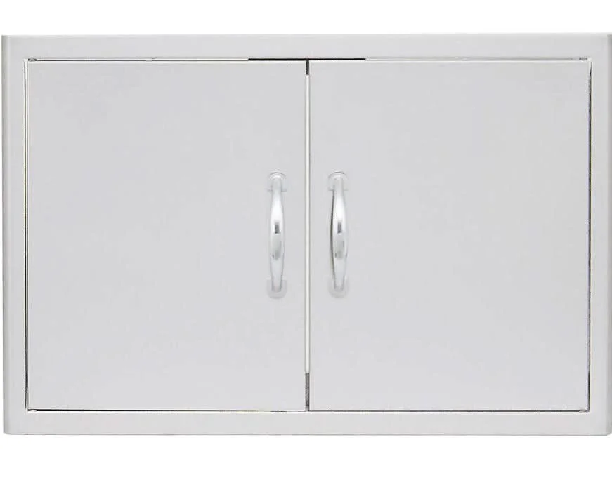 Blaze 25-Inch Stainless Steel Double Access Door - BLZ-AD25-R-SC