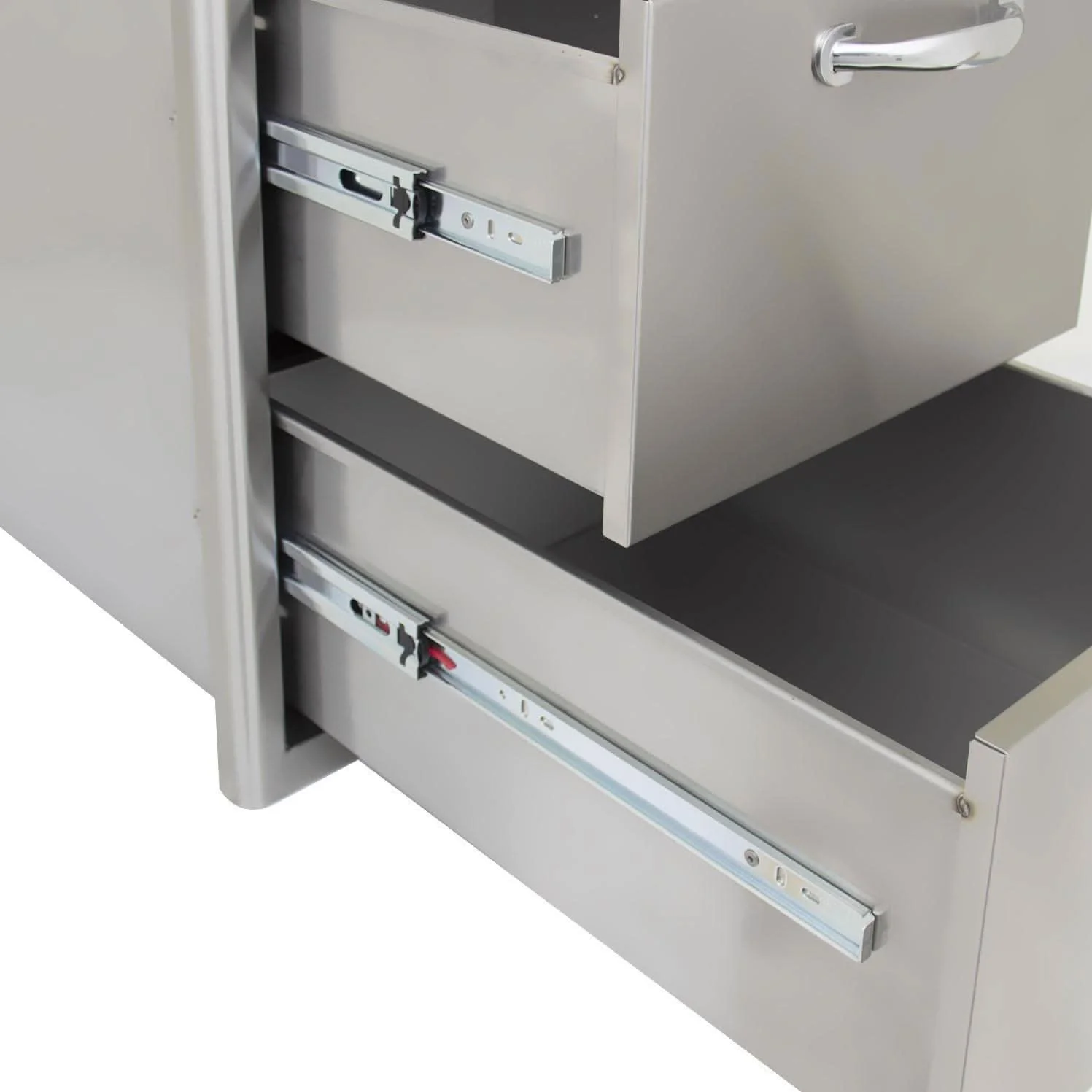 Blaze 16-Inch Stainless Steel Triple Access Drawer - BLZ-DRW3-R-LT - image 3
