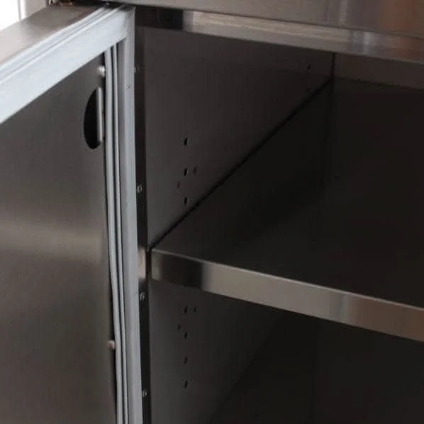 Blaze 32-Inch Sealed Stainless Steel Dry Storage Pantry With Shelf - BLZ-DRY-STG2-SC - image 6