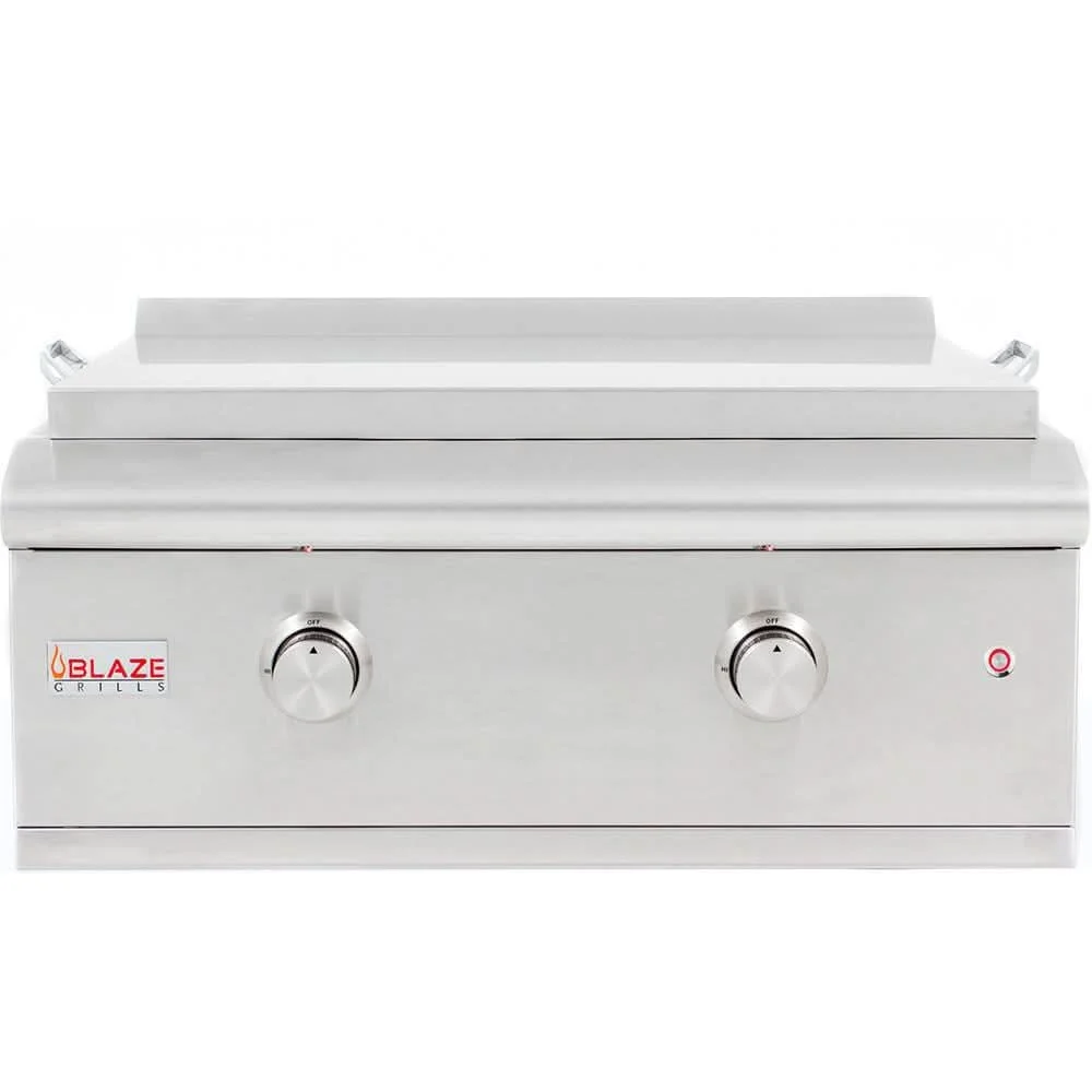 Blaze LTE+ 30-Inch Propane Gas Griddle w/ Lift-Assist Hood- BLZ-GRIDDLE-LTE3-LP + BLZ-GRIDDLE-CART-SC2 - image 6