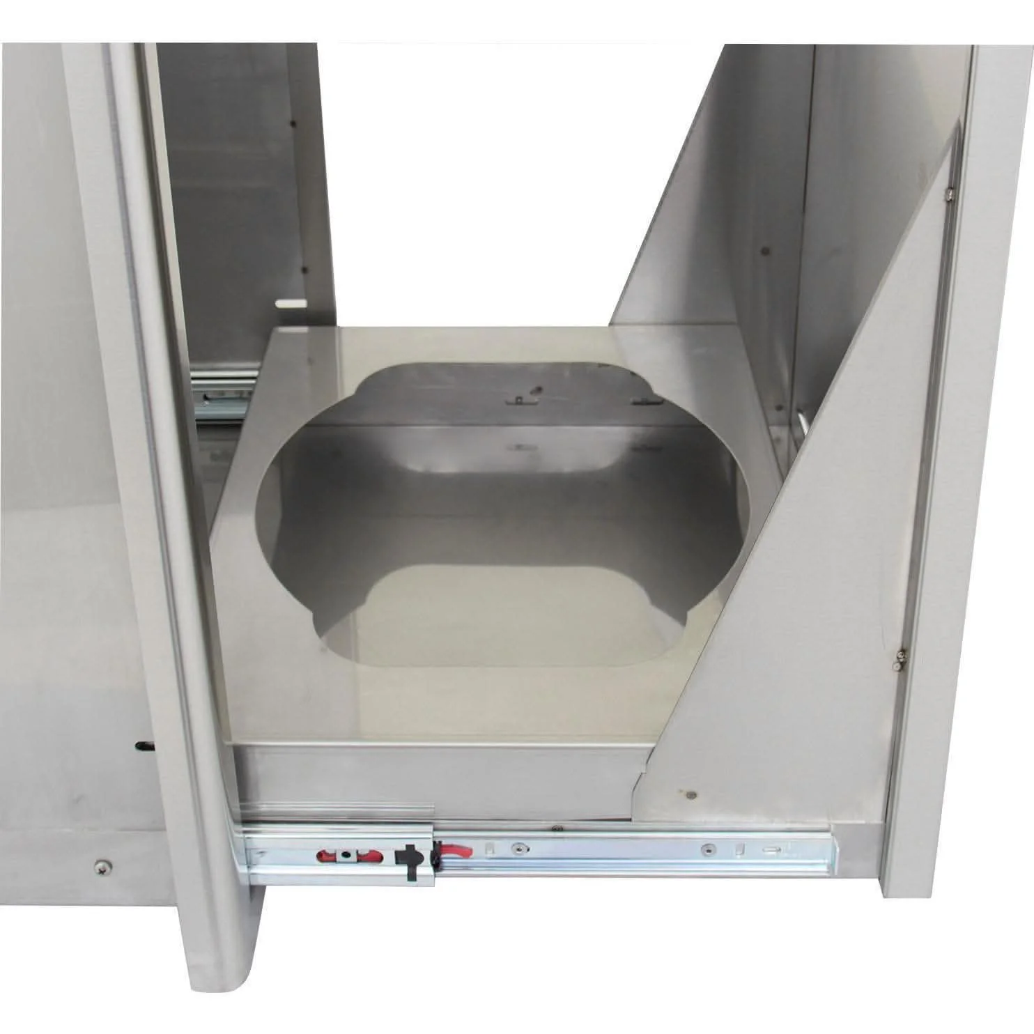Blaze 20-Inch Stainless Steel Roll-Out Trash / Propane Tank Drawer - BLZ-TRLP-DRW-H - image 3