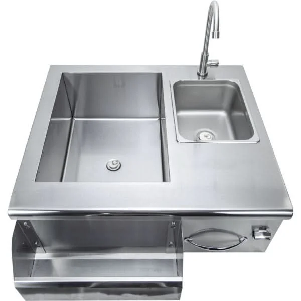 Sole Gourmet Stainless Steel Bar Tender Sinks And Cooler - BT30 - image 4