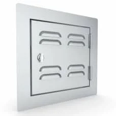 Sunstone Classic Right Hinge Single Access Door with Vents - C-VSDR12
