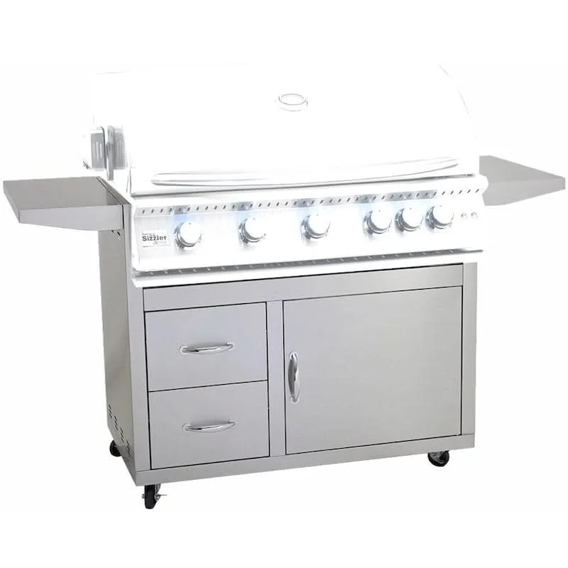 Summerset Cart Sizpro for Sizprozler 40" Grill - CART-SIZ40-DC