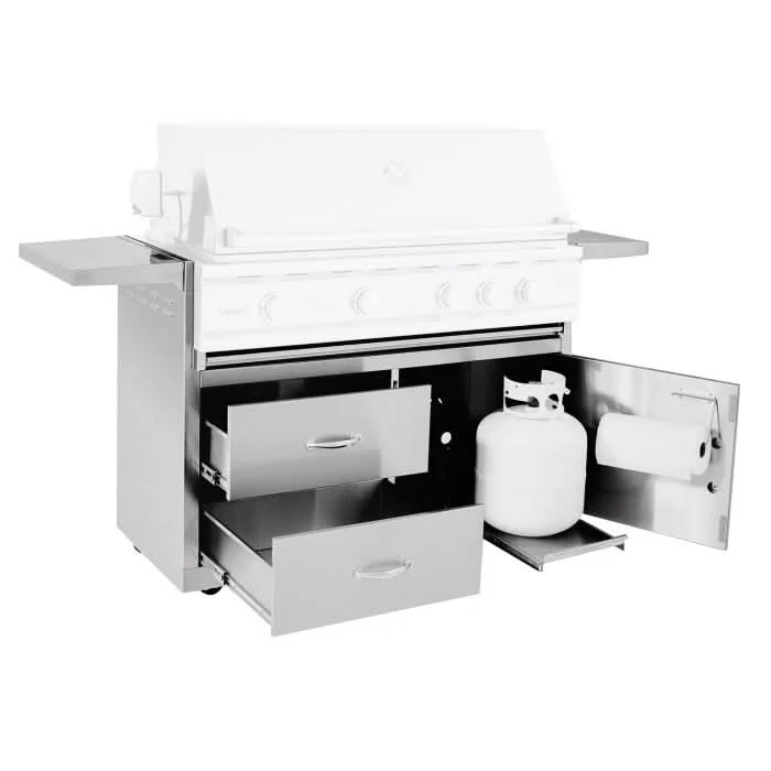 Summerset 44 Inch Gas Grill Cart for TRLD Gas Grills - CART-TRLD44-DC - image 2