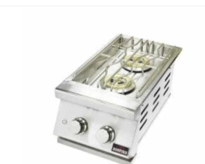 Bonfire Whistler - 34-Inch 4-Burner Freestanding NG Grill with Side Burner, Griddle Plate and Smoker Box - image 3