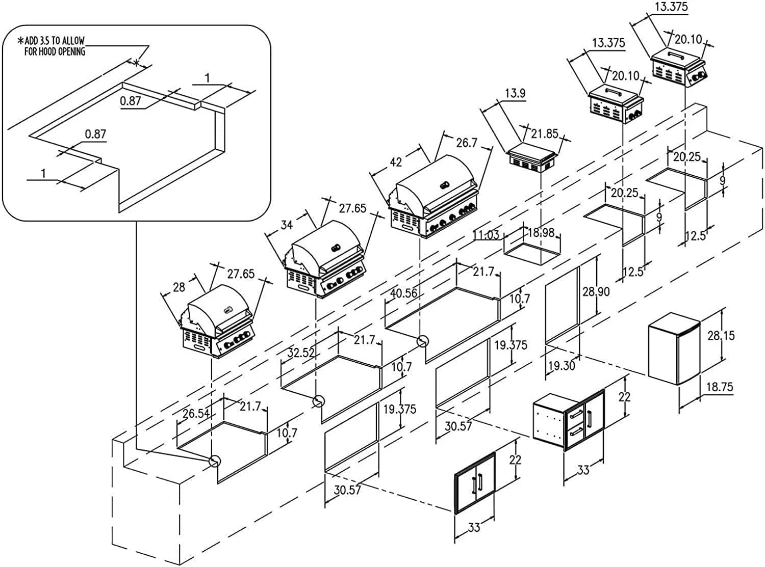 Whistler Triple Drawer - CBATD - image 2