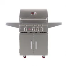 Bonfire Whistler - 28-Inch 3-Burner Freestanding NG Grill with Side Burner and Griddle Plate - PCKG1CBF3DD-NGSBGP - image 4