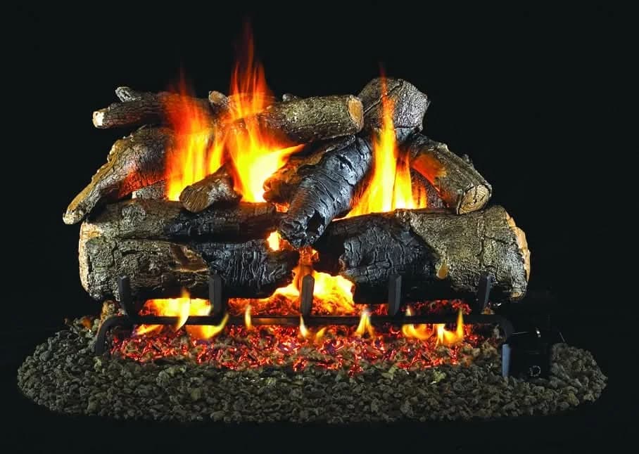 Peterson Gas Logs Charred American Oak 24" Logs Only - CHAO24
