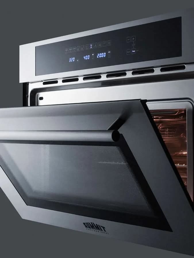 Summit 24 Wide Electric Speed Oven Stainless Steel - CMV24 - image 5