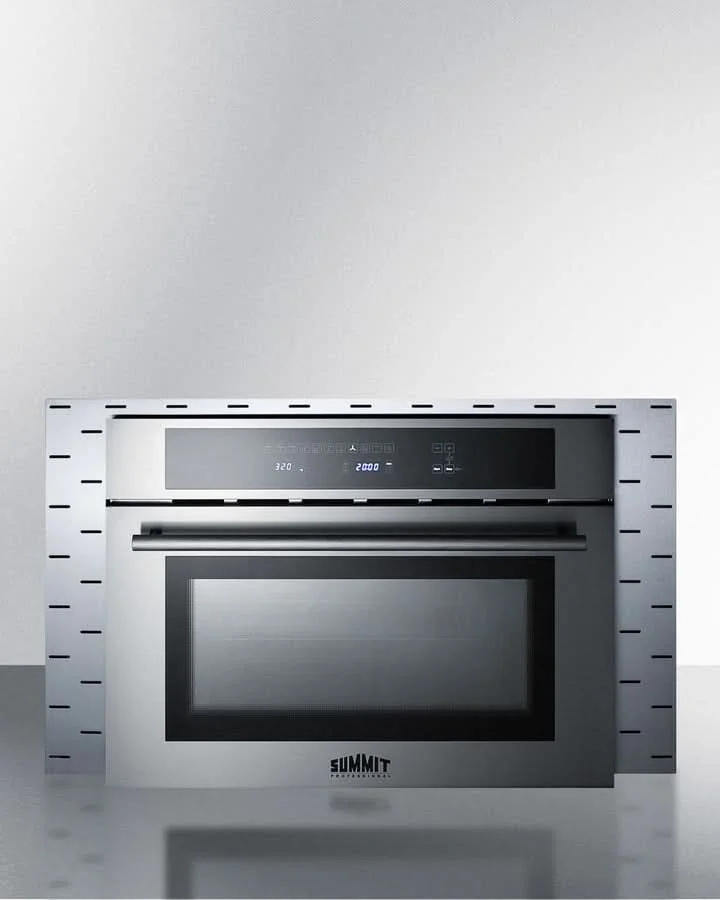 Summit 24 Wide Electric Speed Oven Stainless Steel - CMV24