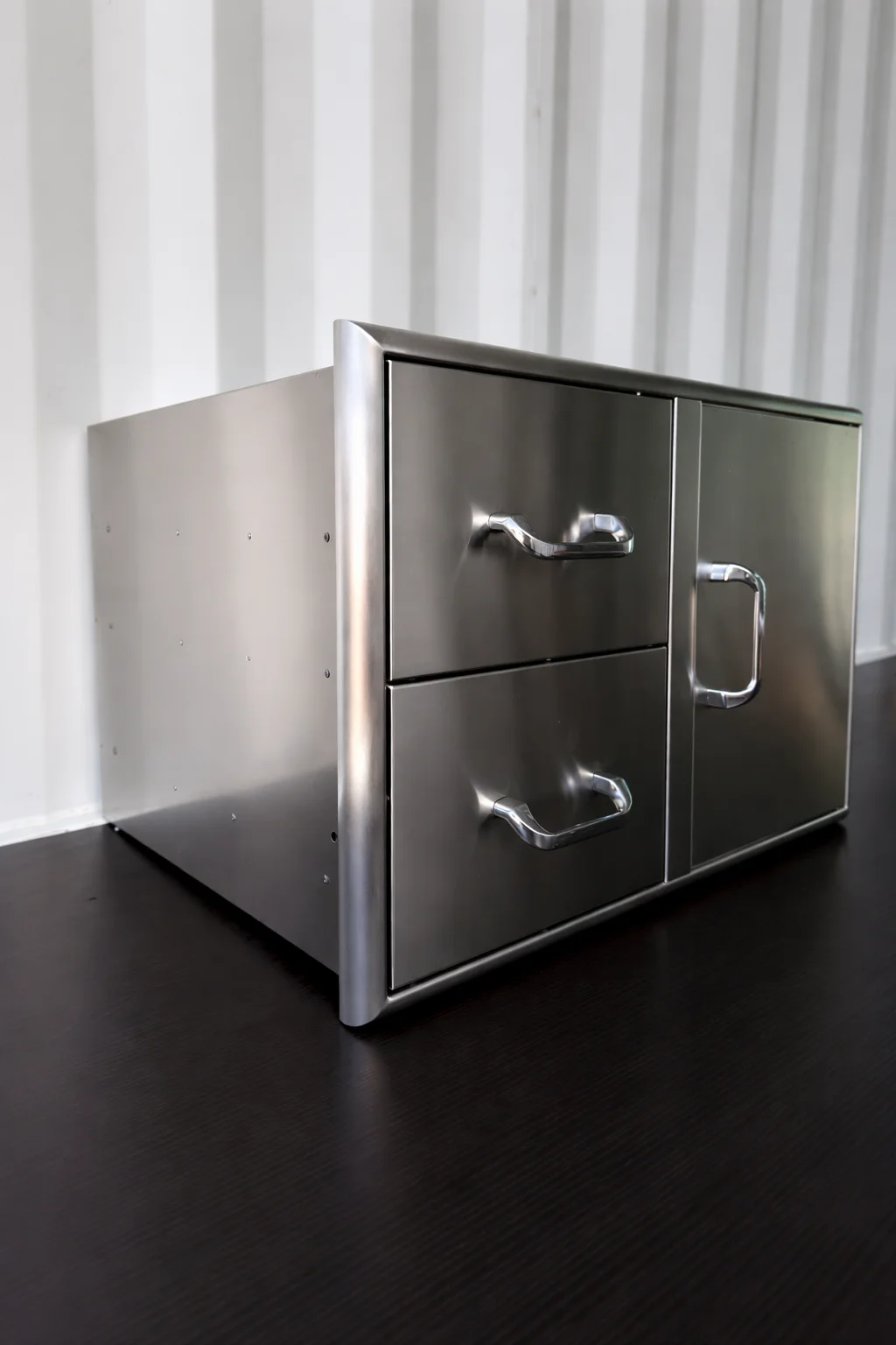 OCI Stainless Steel 32'' 2 Door/ Drawer Combo Open Box- OCI-32CDU-OB - image 4