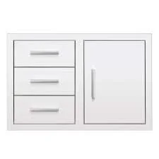 Summerset 33" 3-Drawer And Access Door Combo With Hidden Hinge - DC3-33