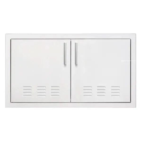 Summerset 33" Double Access Door With Hidden Hinge - Vented - DD-33V