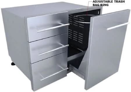 Sunstone Designer Raised Triple Drawer - DE-LPCTD30 - image 3