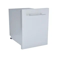 Sunstone Designer Raised 18 Inch Roll Out Trash Bin - DE-TRD18