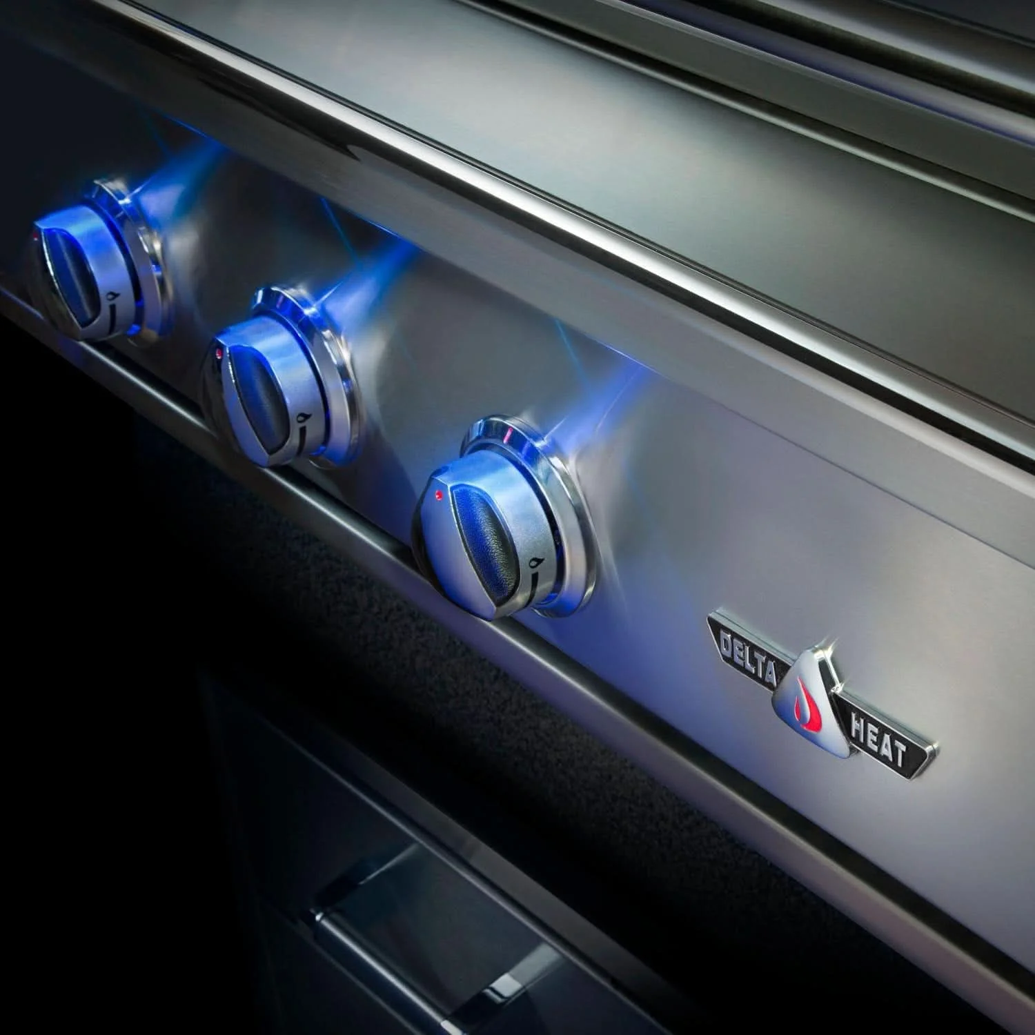 Delta Heat - 32-Inch 3-Burner Built-In Grill Natural Gas - DHBQ32G-DN - image 2